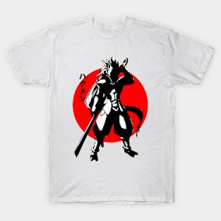 Blazblue Hakumen Japanese Red Circle T-Shirt